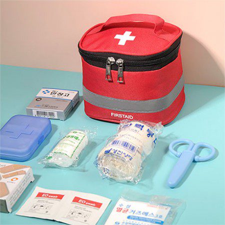 레드박스 구급파우치 세트 병원 홍보물품제작 대표이미지 1 레드박스 구급파우치 세트 병원 판촉물제작 대표이미지