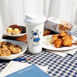 텀블러제작 제로웨이스터 애착토끼인형 리유저블