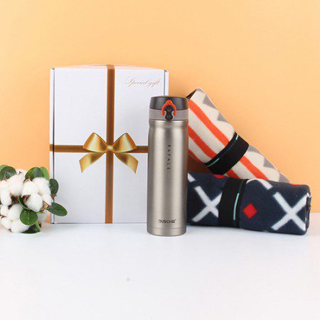 메탈 텀블러 500ml+무릎담요 2종세트 홍보물품제작 1 메탈 텀블러 500ml+무릎담요 2종세트 판촉물제작