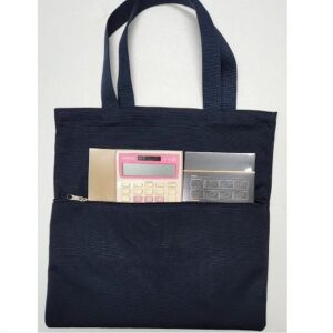 국산정품 칼라 에코백제작 앞주머니 지퍼형 소