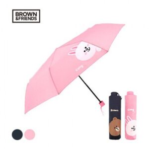 라인프렌즈 3단 수동우산 빼꼼 홍보물품제작 라인프렌즈 3단 수동우산 빼꼼 홍보물품제작