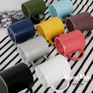 머그컵제작 퀸스 무광머그 13oz