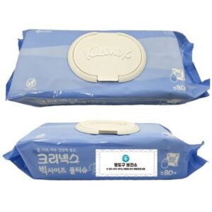 크리넥스 빅사이즈 물티슈 판촉물 80매 캡형 크리넥스 빅사이즈 물티슈 판촉물 80매 캡형