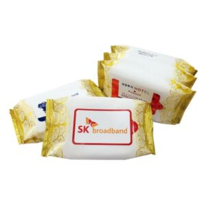 구름골드 30매 홍보용 물티슈 제작