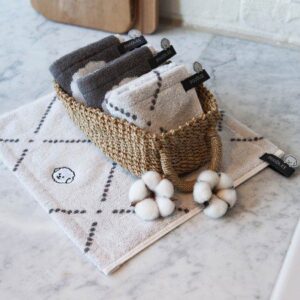 국내산 수건답례품 무한타올 푸들이 고리수건 제작 60g 국내산 수건답례품 무한타올 푸들이 고리수건 제작 60g