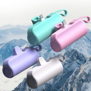 레이저각인 S48 프리미엄 듀얼 커넥터 슬림 도킹형 보조배터리제작 5000mAh