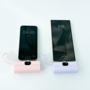 머레이 배터리 화면 표시 컬러 도킹형 보조배터리제작 5000mAh 8핀C타입 MDK-50