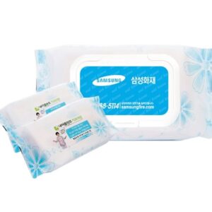 물티슈제작 코스모스블루 60매 라벨형 홍보물품