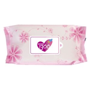 물티슈제작 코스모스핑크 80매 라벨형 홍보물품