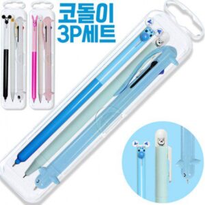 볼펜제작 코돌이3P세트 학원판촉물