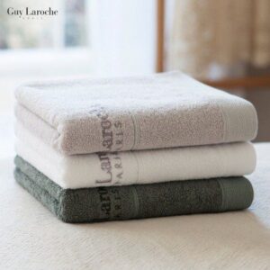 수건답례품 국내산 무한타올 기라로쉬 뱀부 자수 세면타월 190g