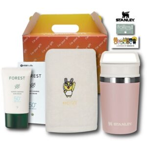 스탠리 텀블러 진공미니머그 카카오세면타올 썬크림 여행용 3종세트 홍보물품제작