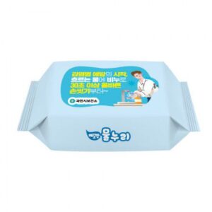 업소용 40매 스카이 무광 물티슈제작